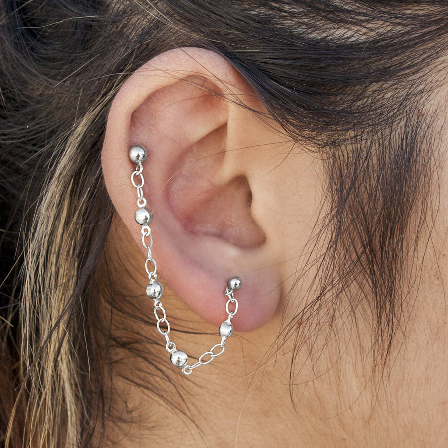 Simple Earring Chain
