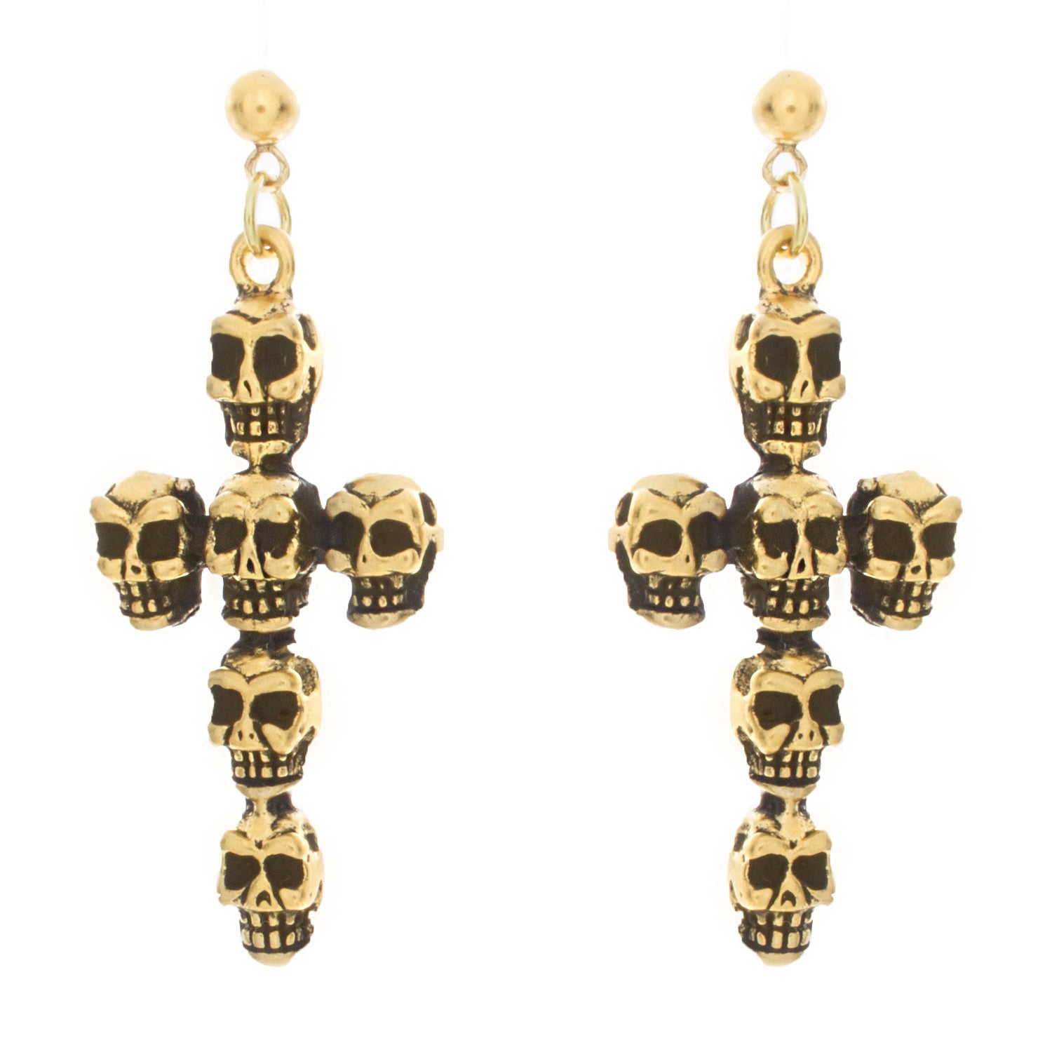 Cross Charm Earring