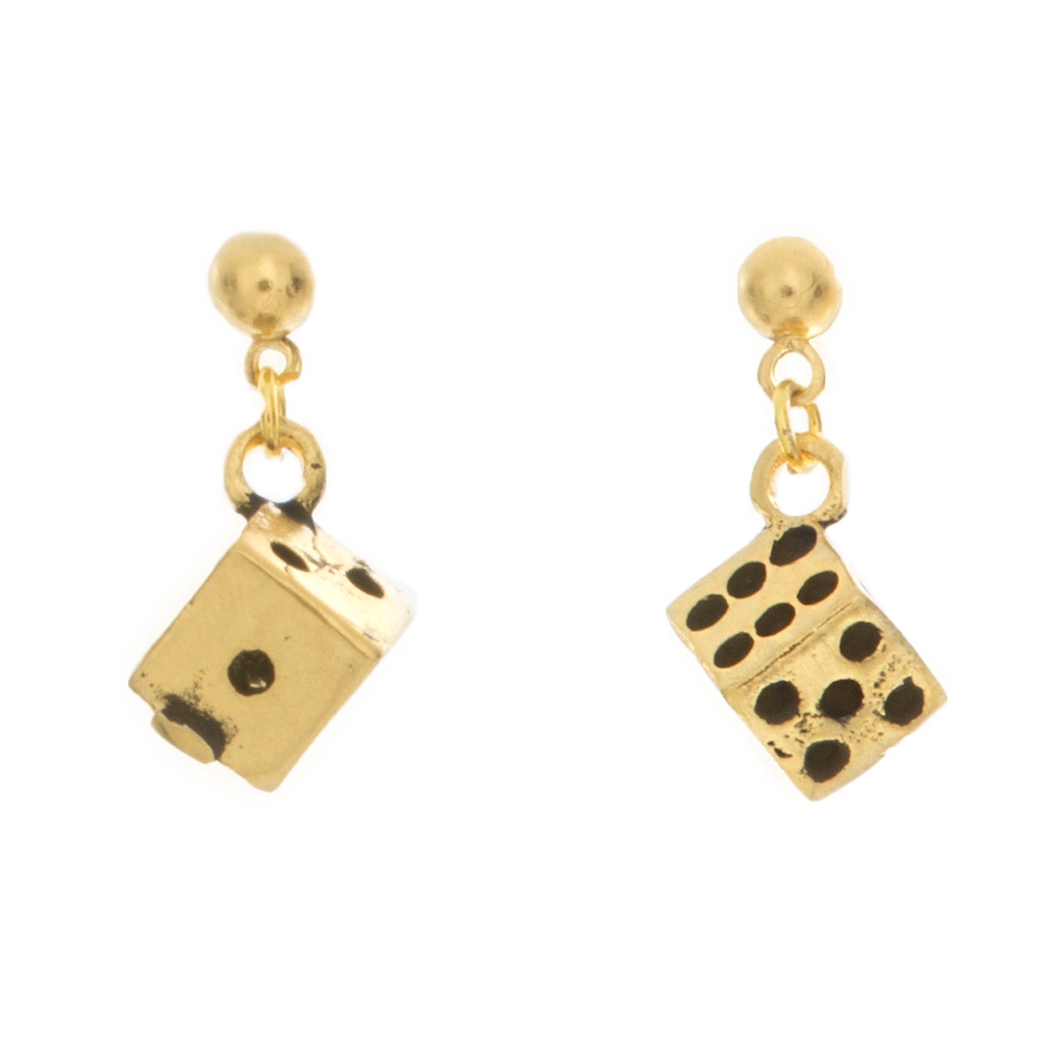 Dice Charm Earrings