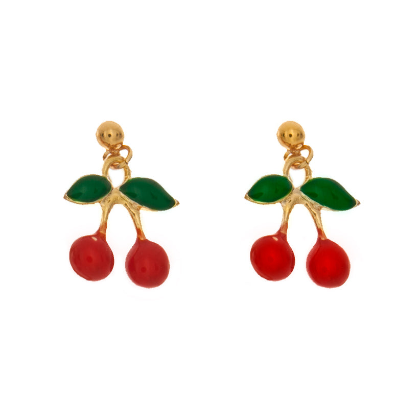 Cherry Charm Earrings