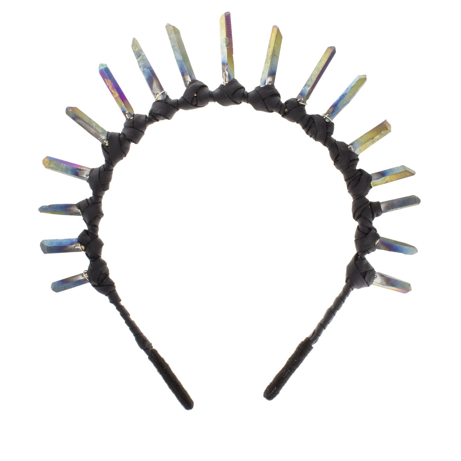 Rainbow Peyote Crown
