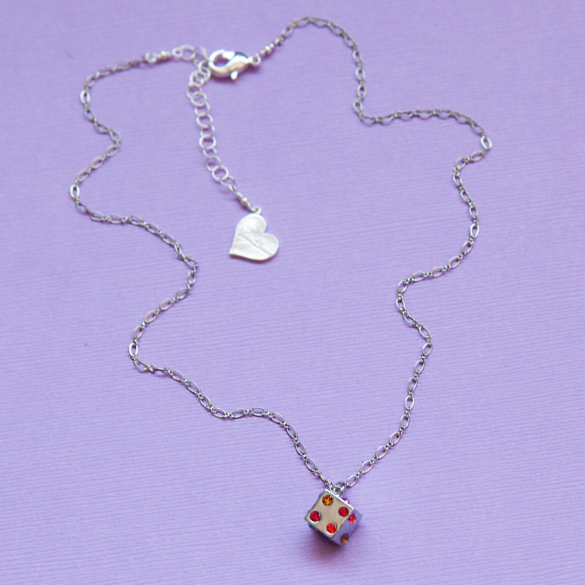 Kaleidoscope Dice Necklace