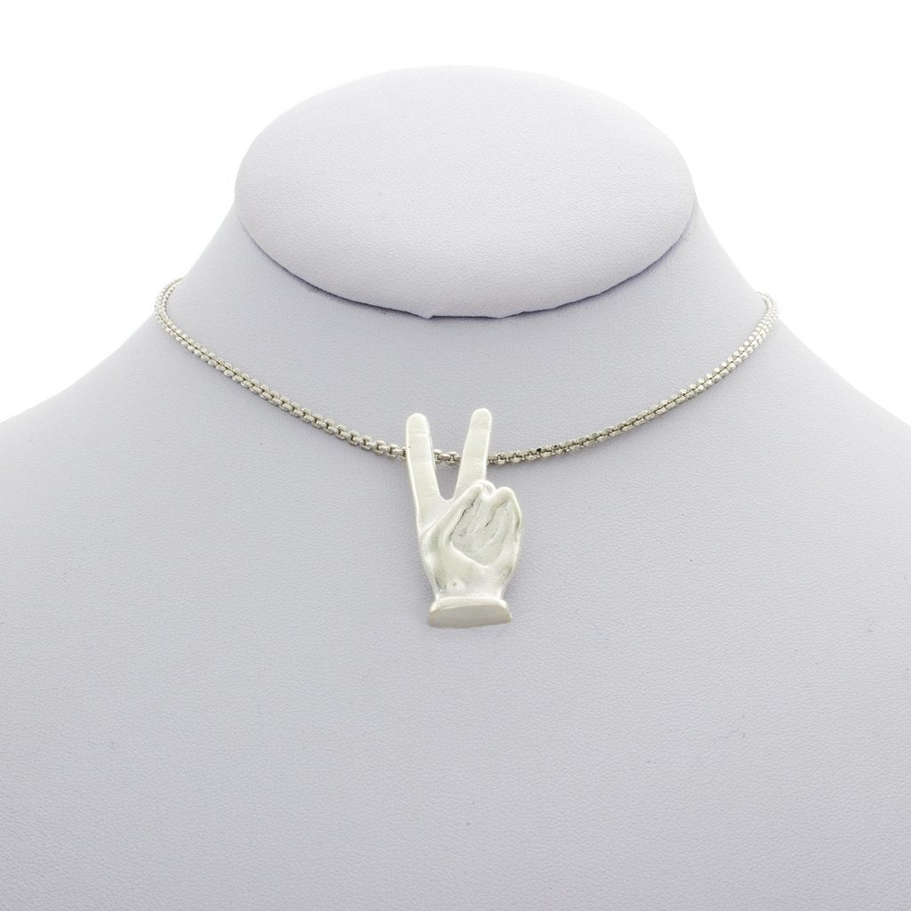 Peace Sign Necklace