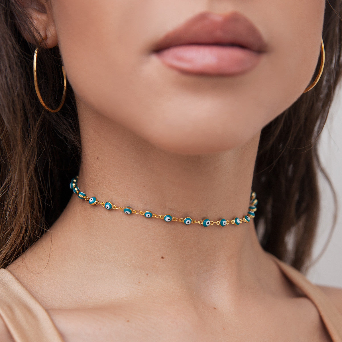 Eye Row Choker