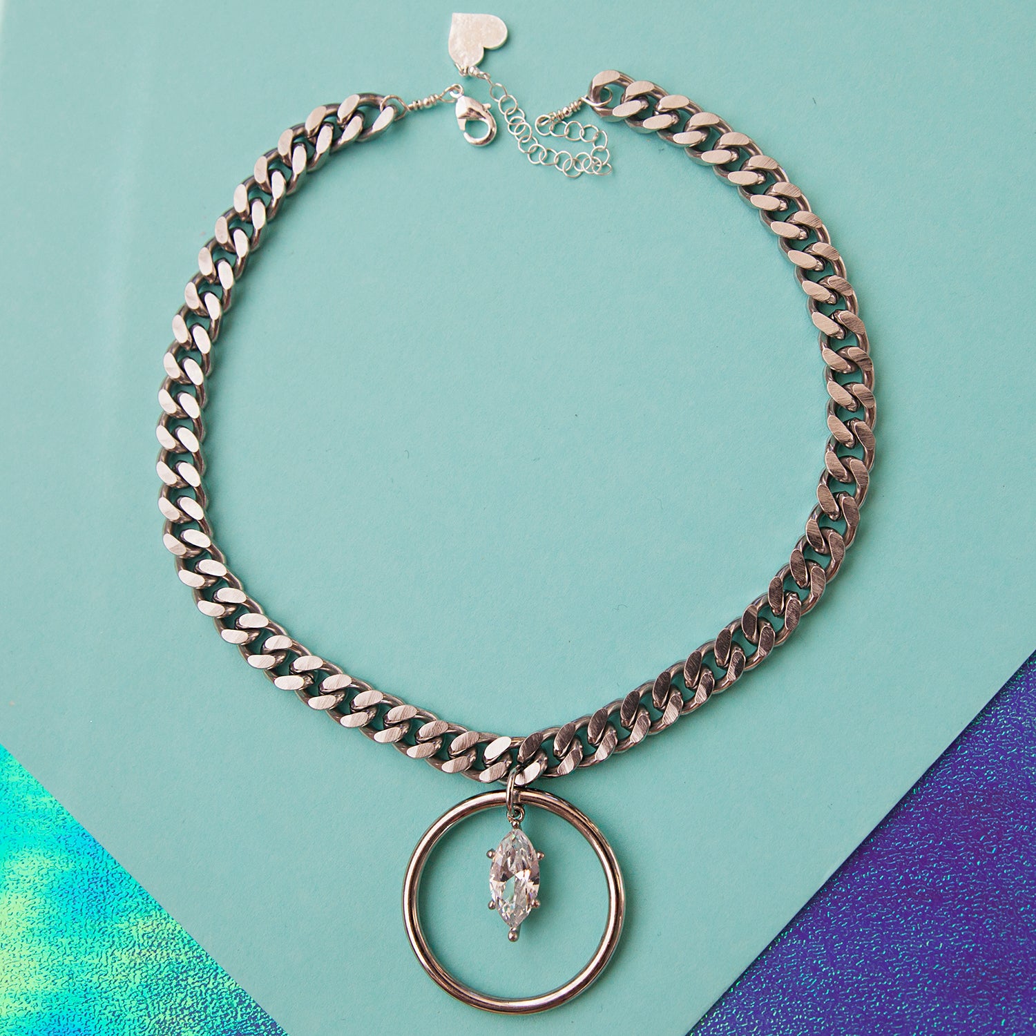 Ring of Sparkles Necklace