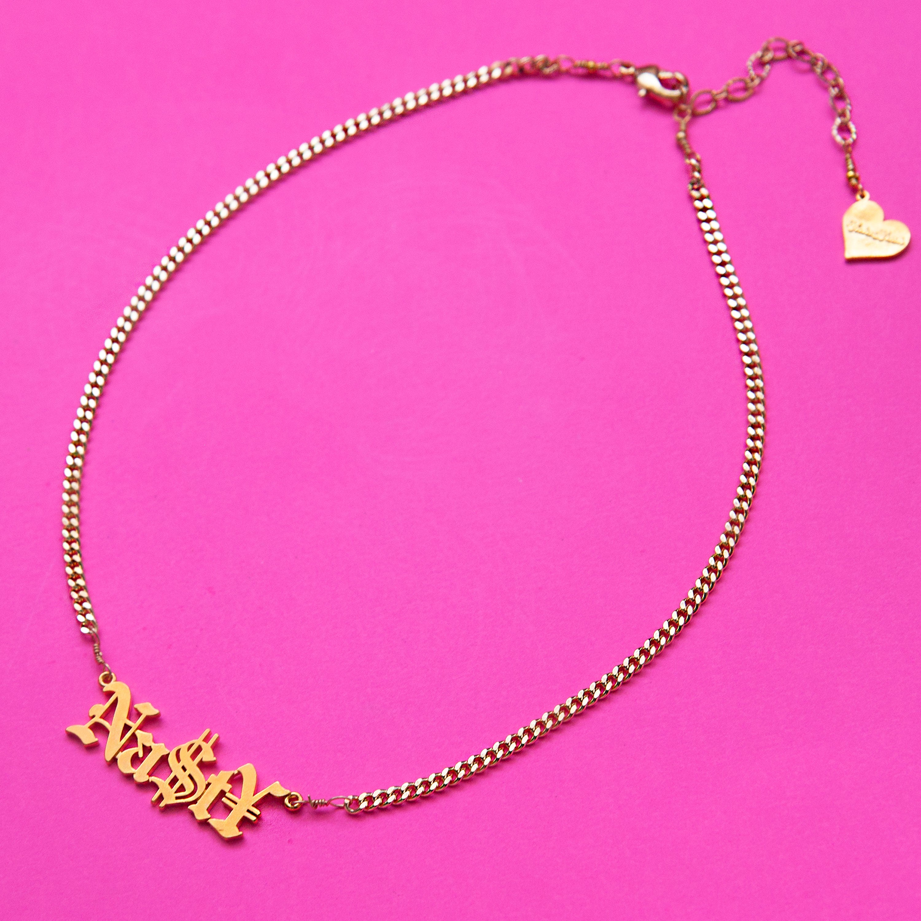 Na$t¥ Nameplate Necklace
