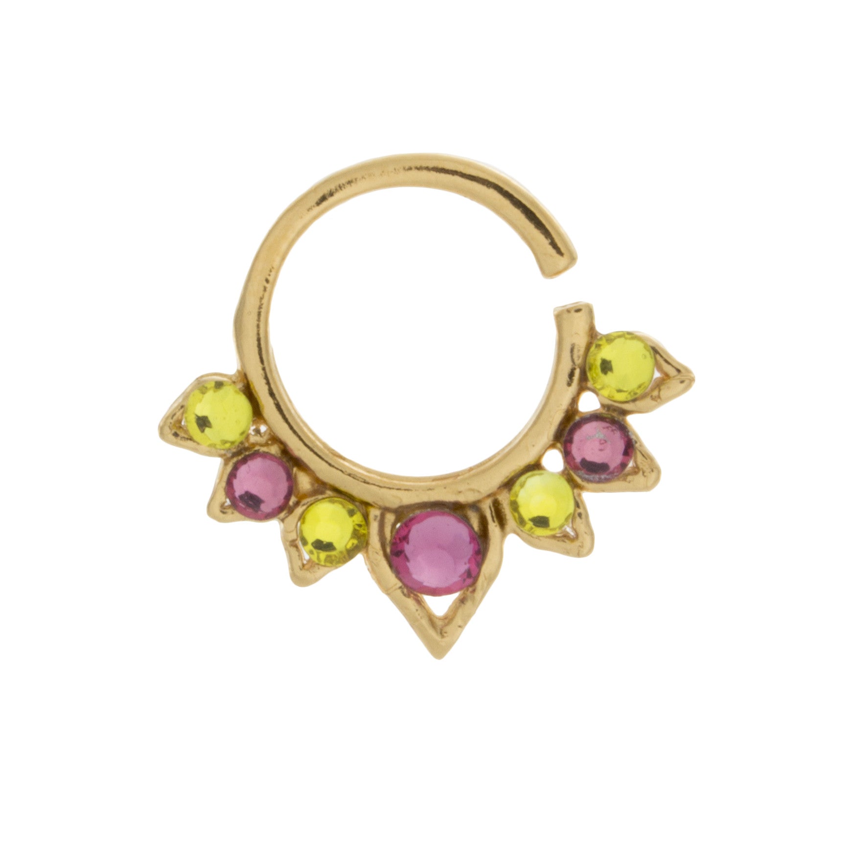 Strawberry Lemonade Aurora Septum Ring