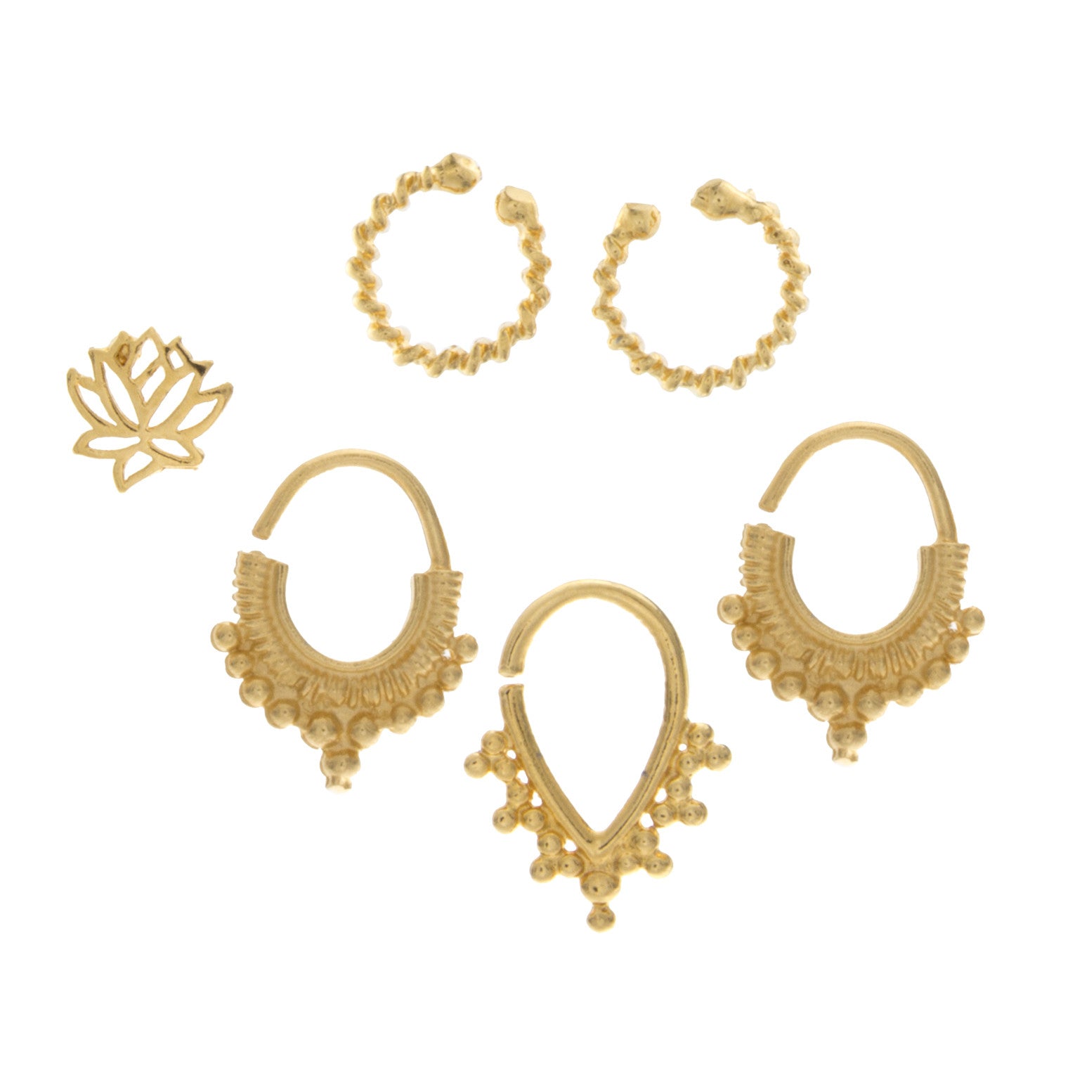 The Moss Earring Set