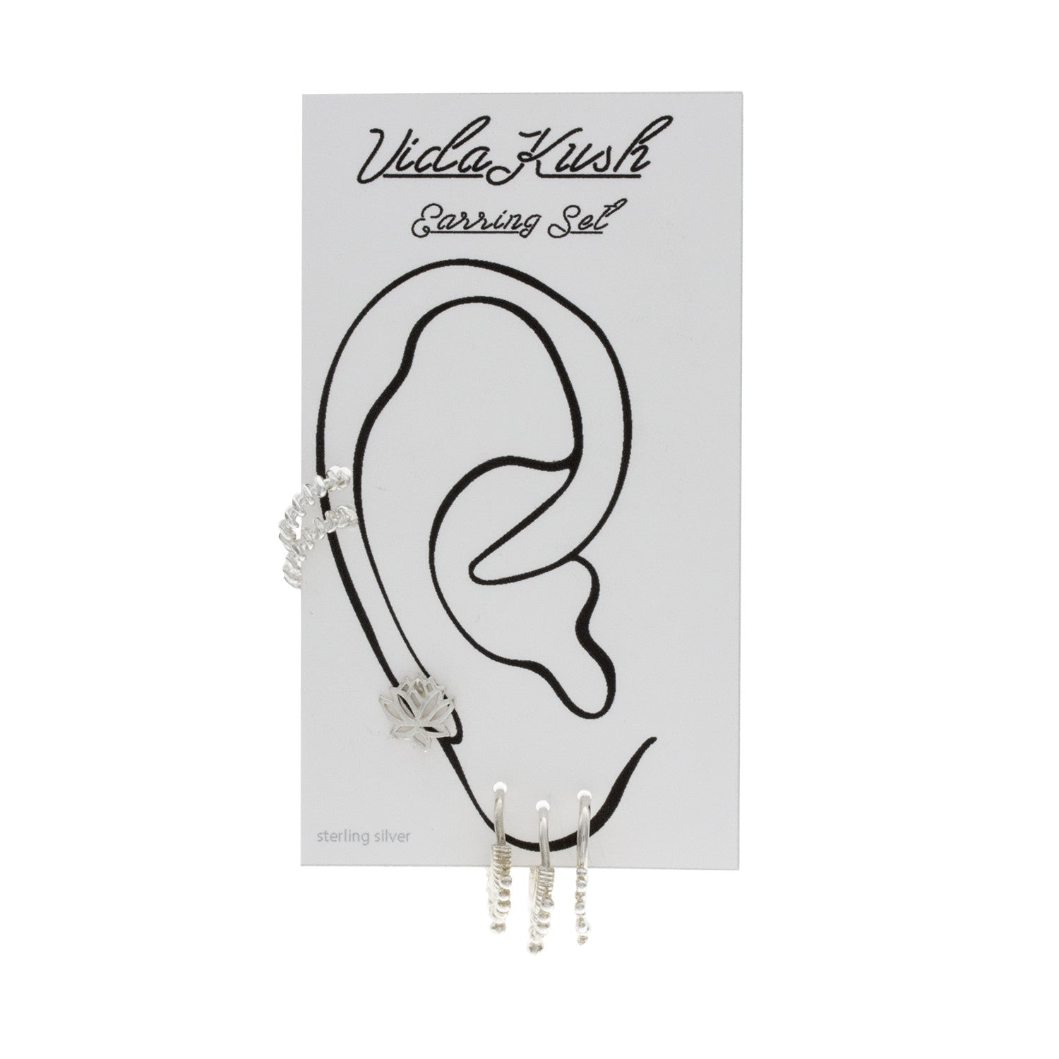 The Moss Earring Set