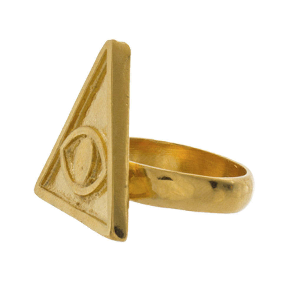Triangle Eye Ring