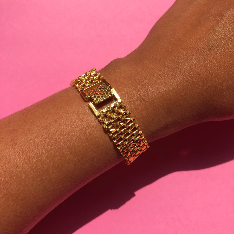The Golden Jaguar Bracelet