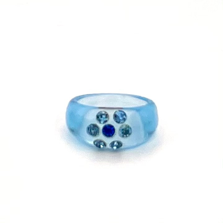 Sour Blue Raspberry Ring