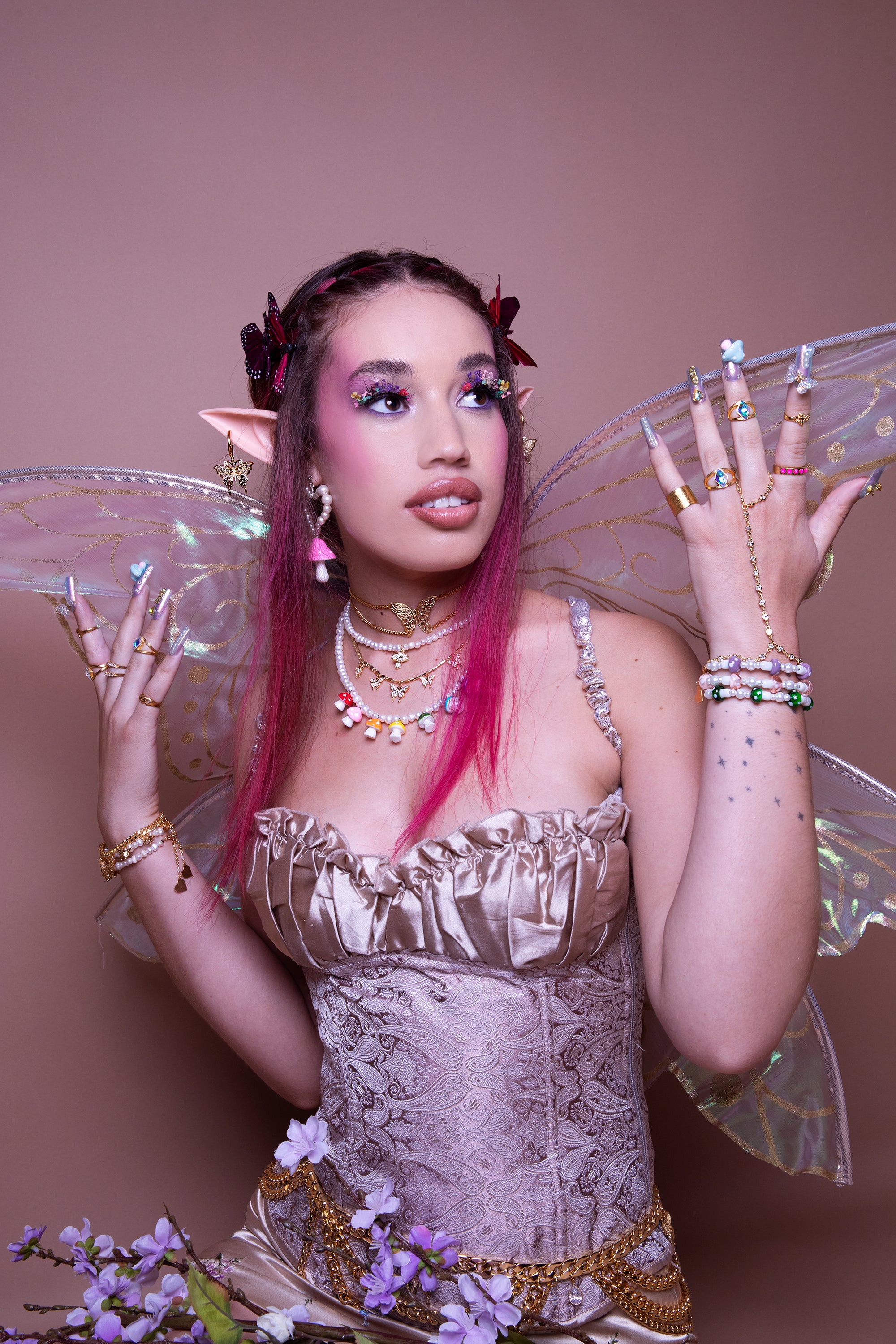 Cubic Circle Hand Chain