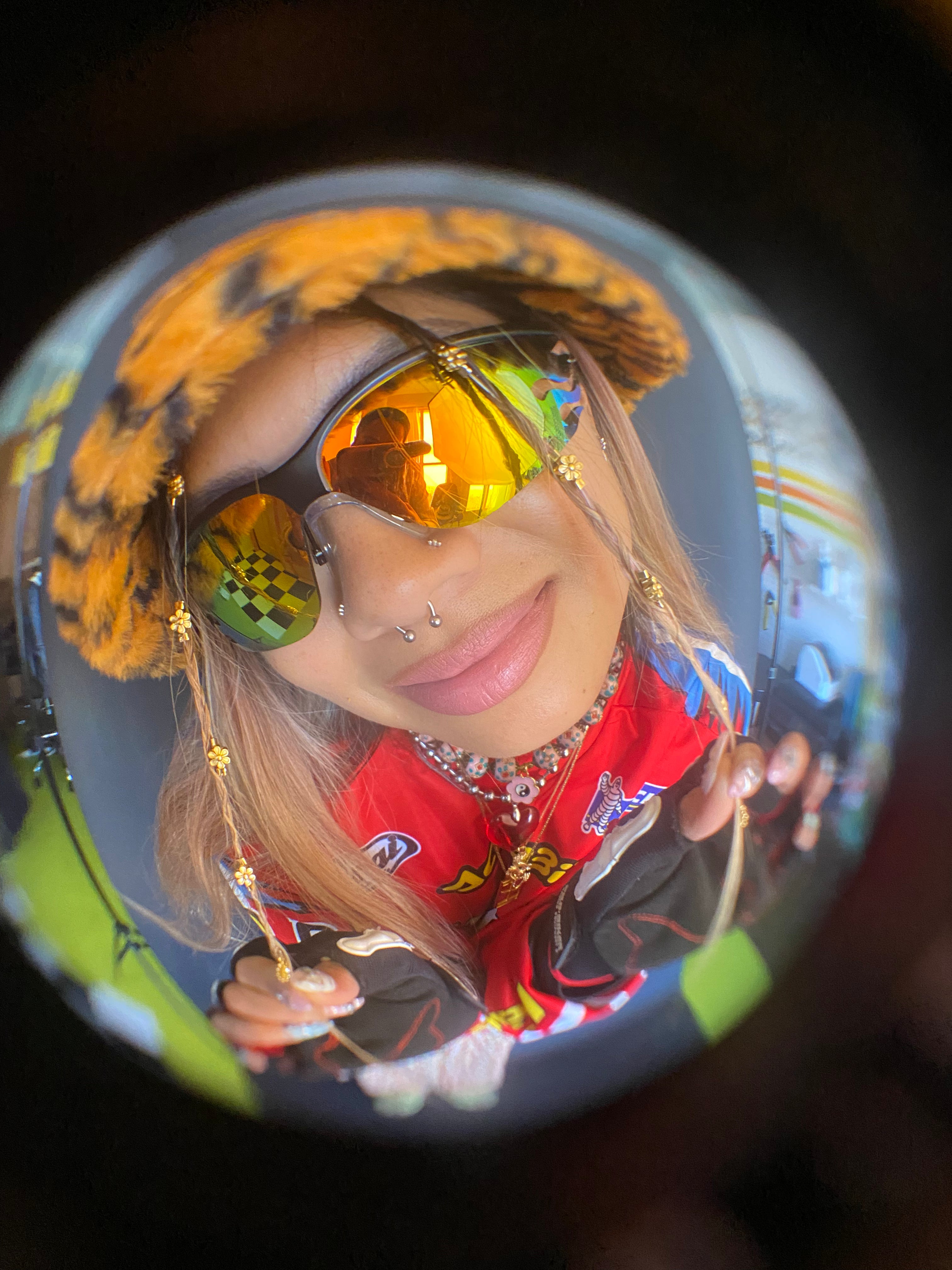 Gold Daisy Braid-Ins