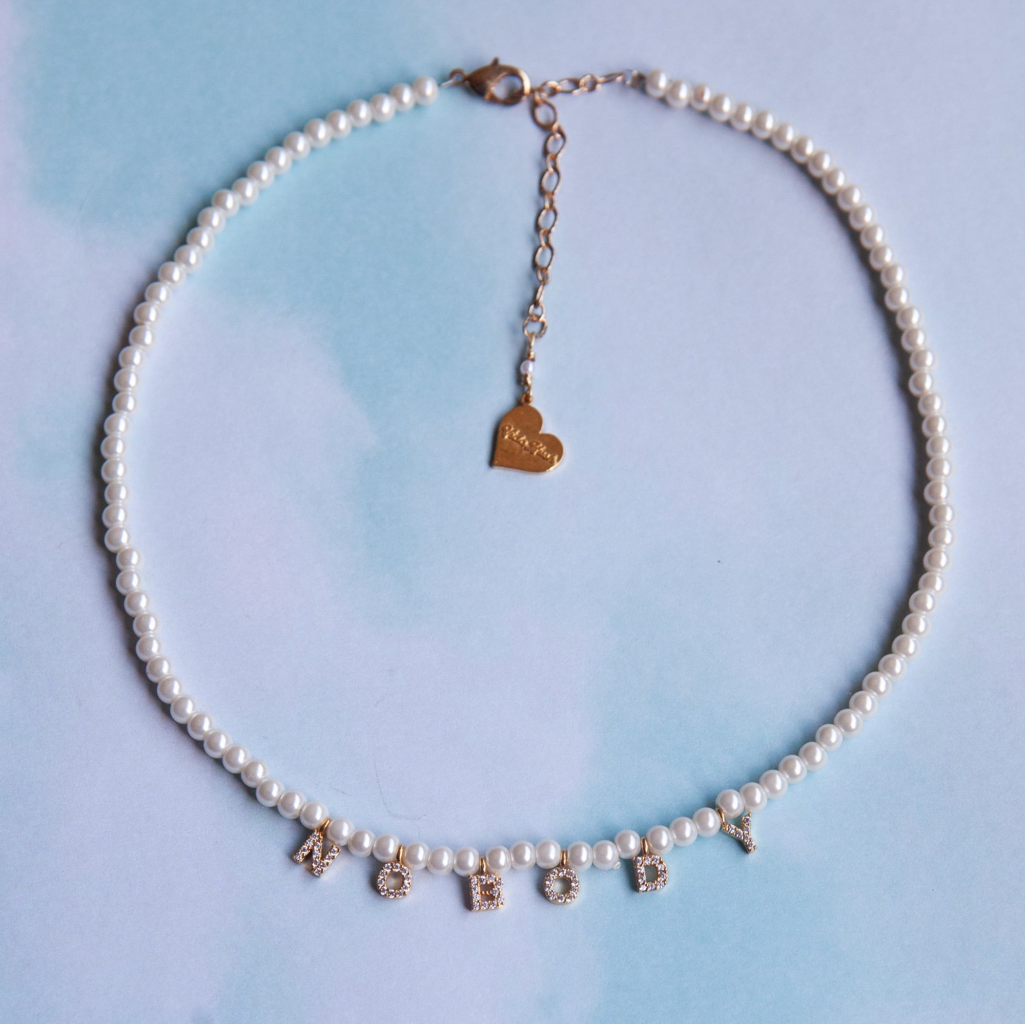 Pearl Custom Word Choker