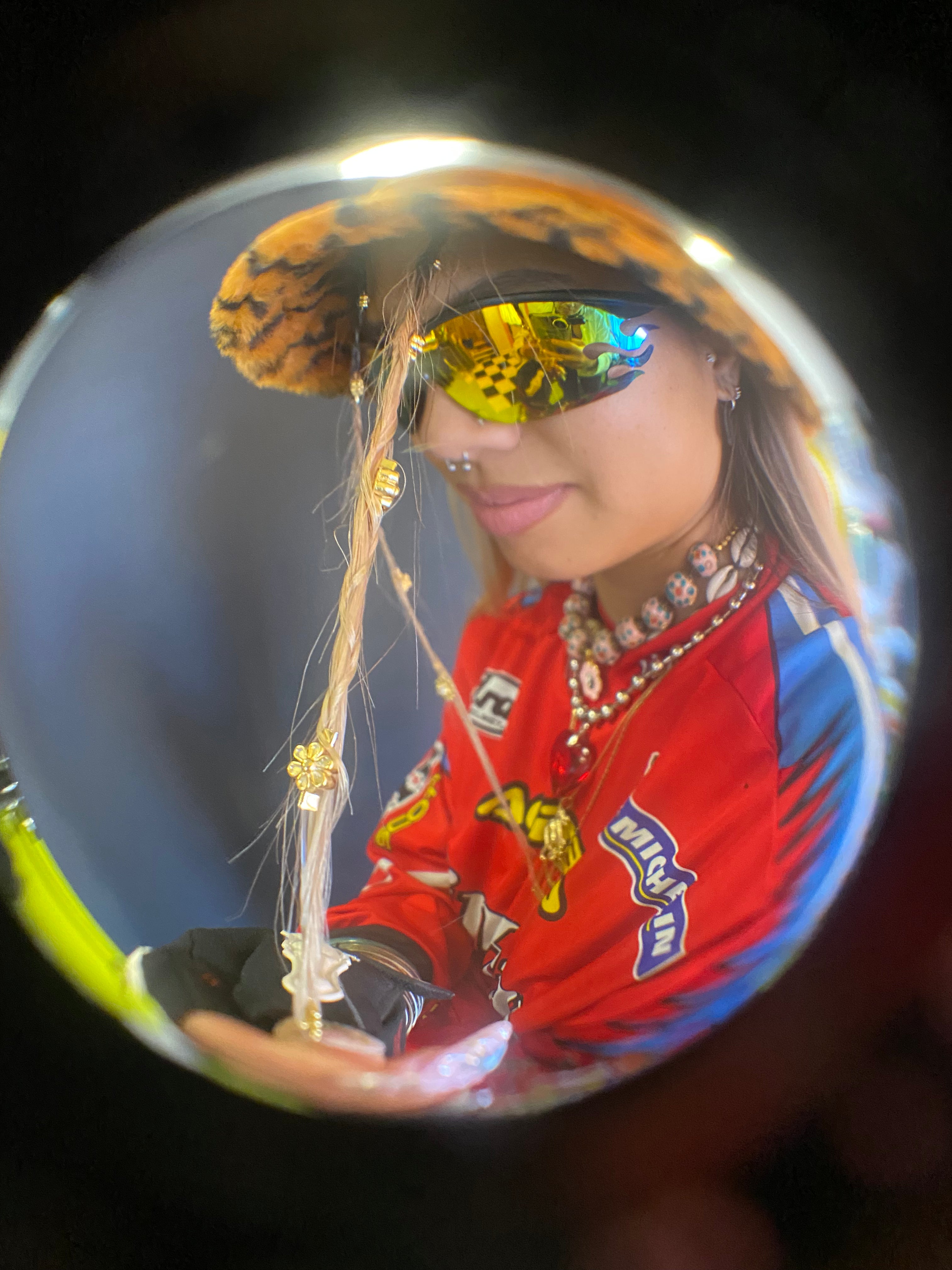 Gold Daisy Braid-Ins