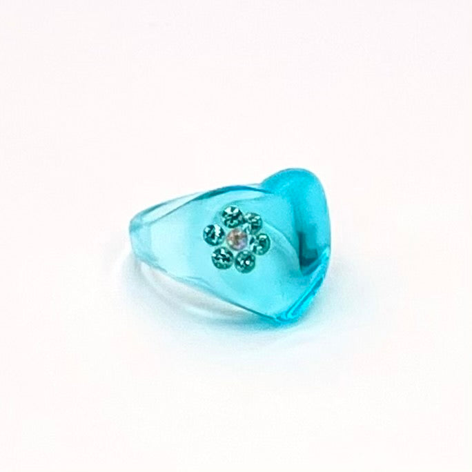 Blue Romance Ring
