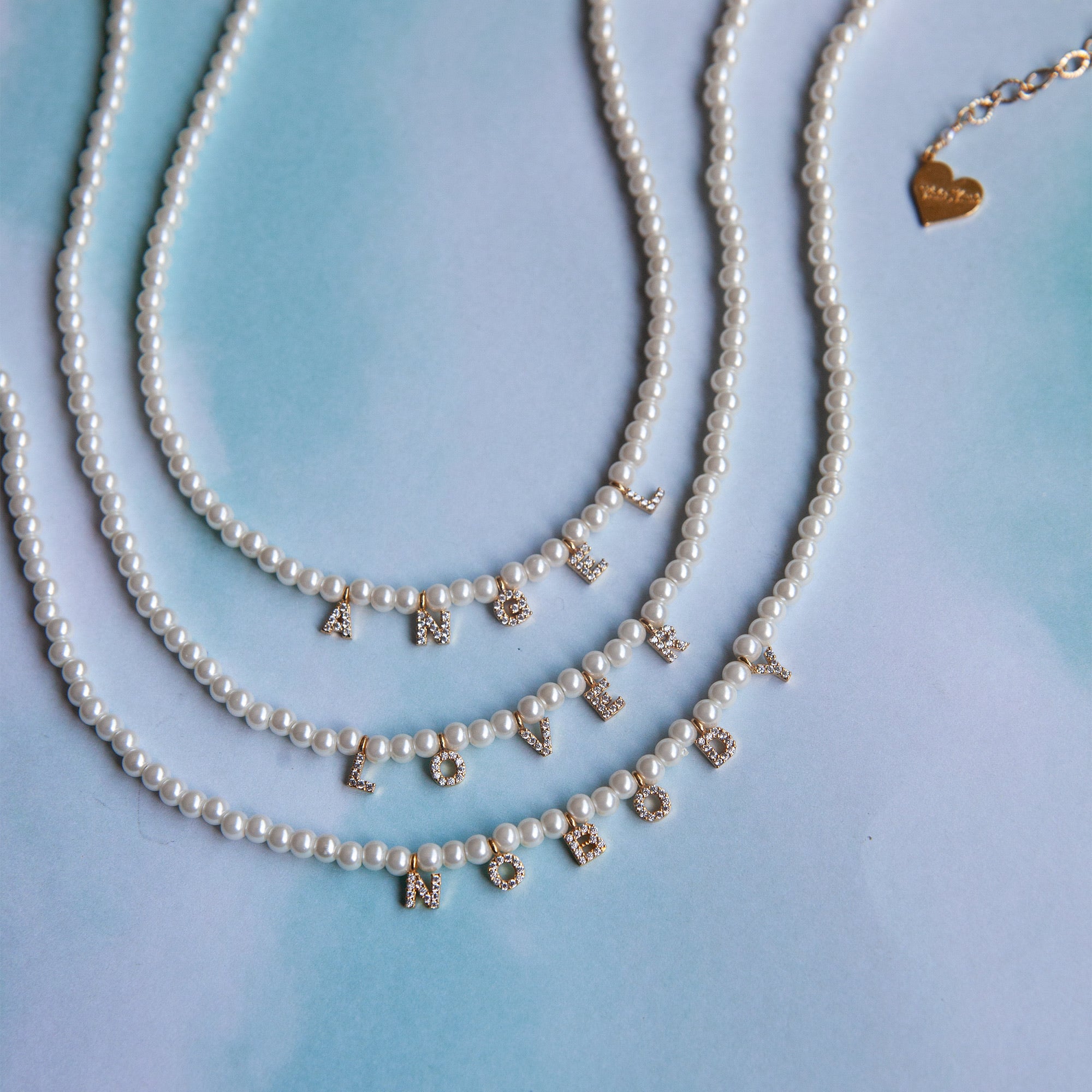 Pearl Custom Word Choker