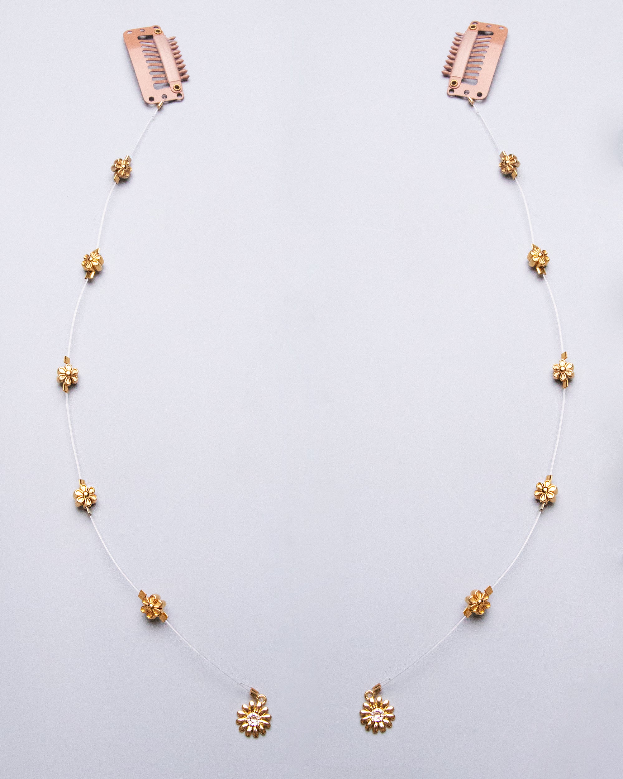 Gold Daisy Braid-Ins