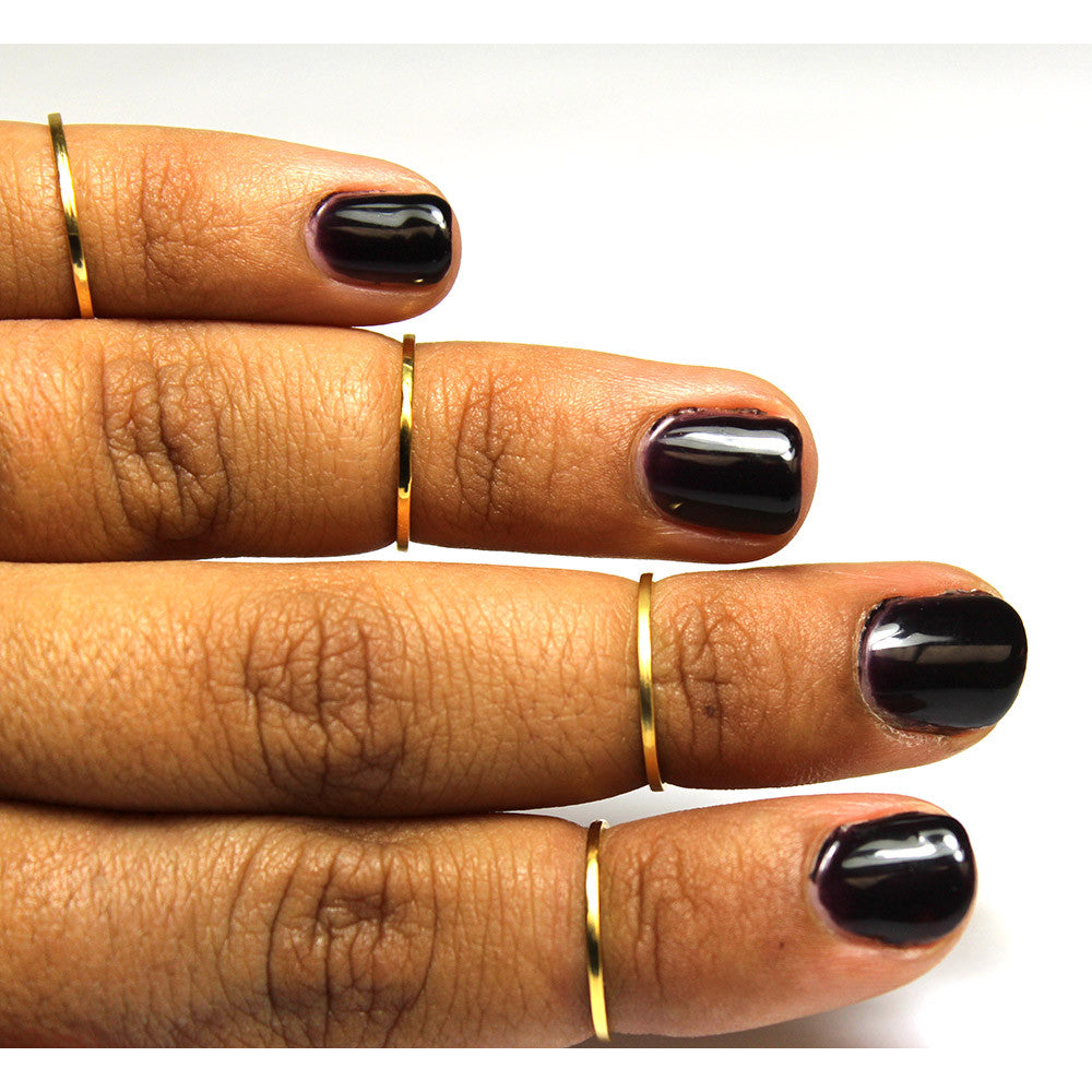 Stackable Knuckle Rings