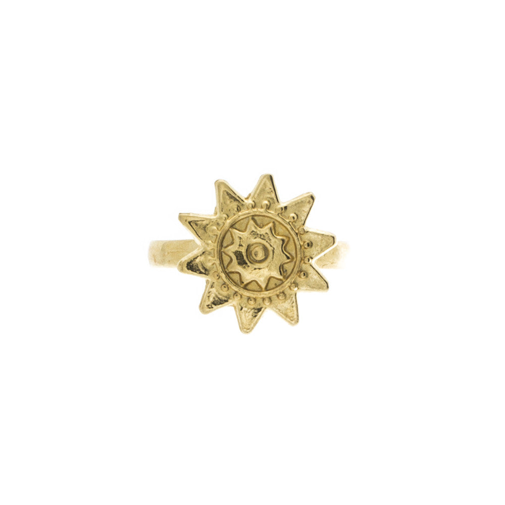 Sun Knuckle Ring